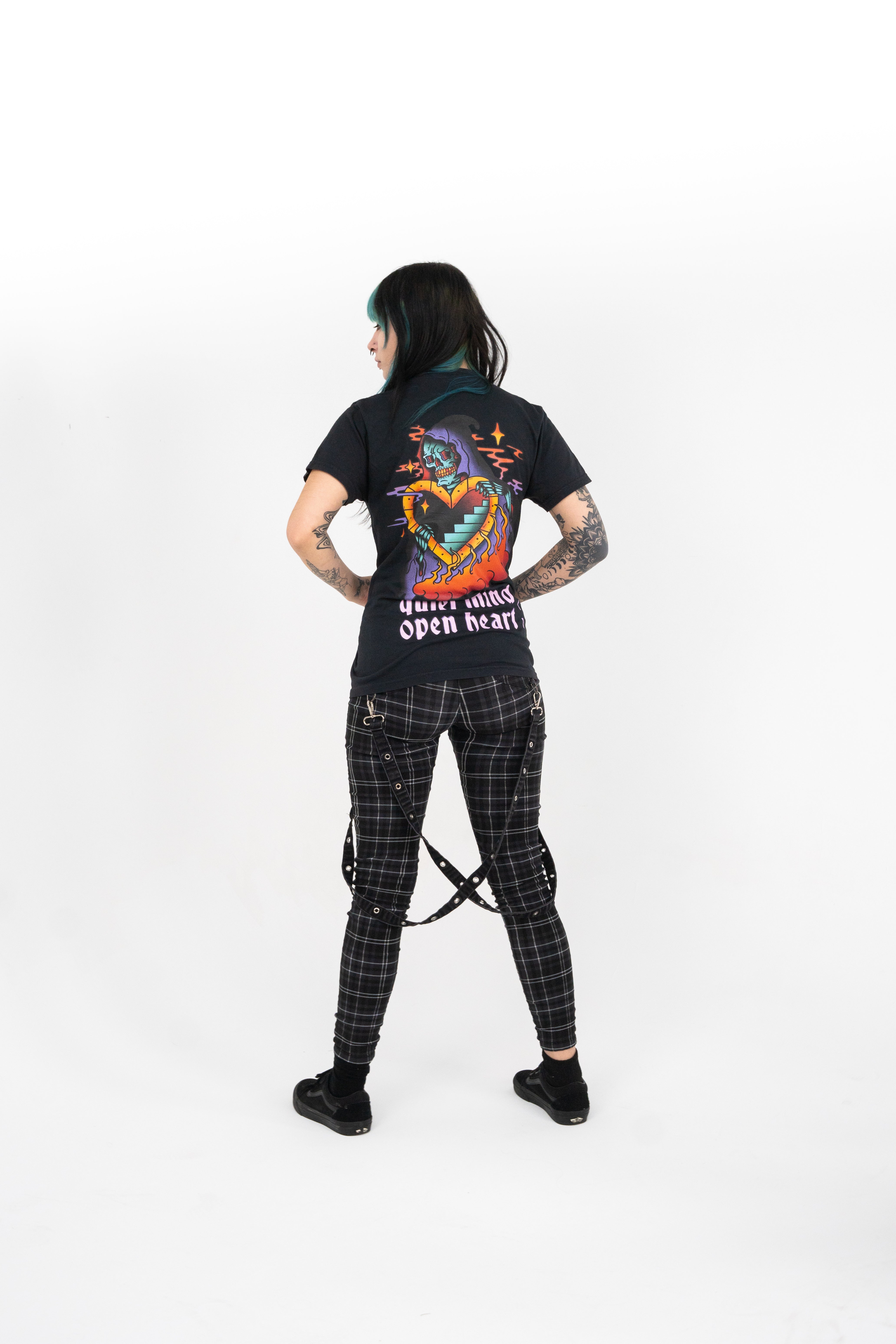 Quiet Mind Open Heart Original Tee – 8FOLDPUNK