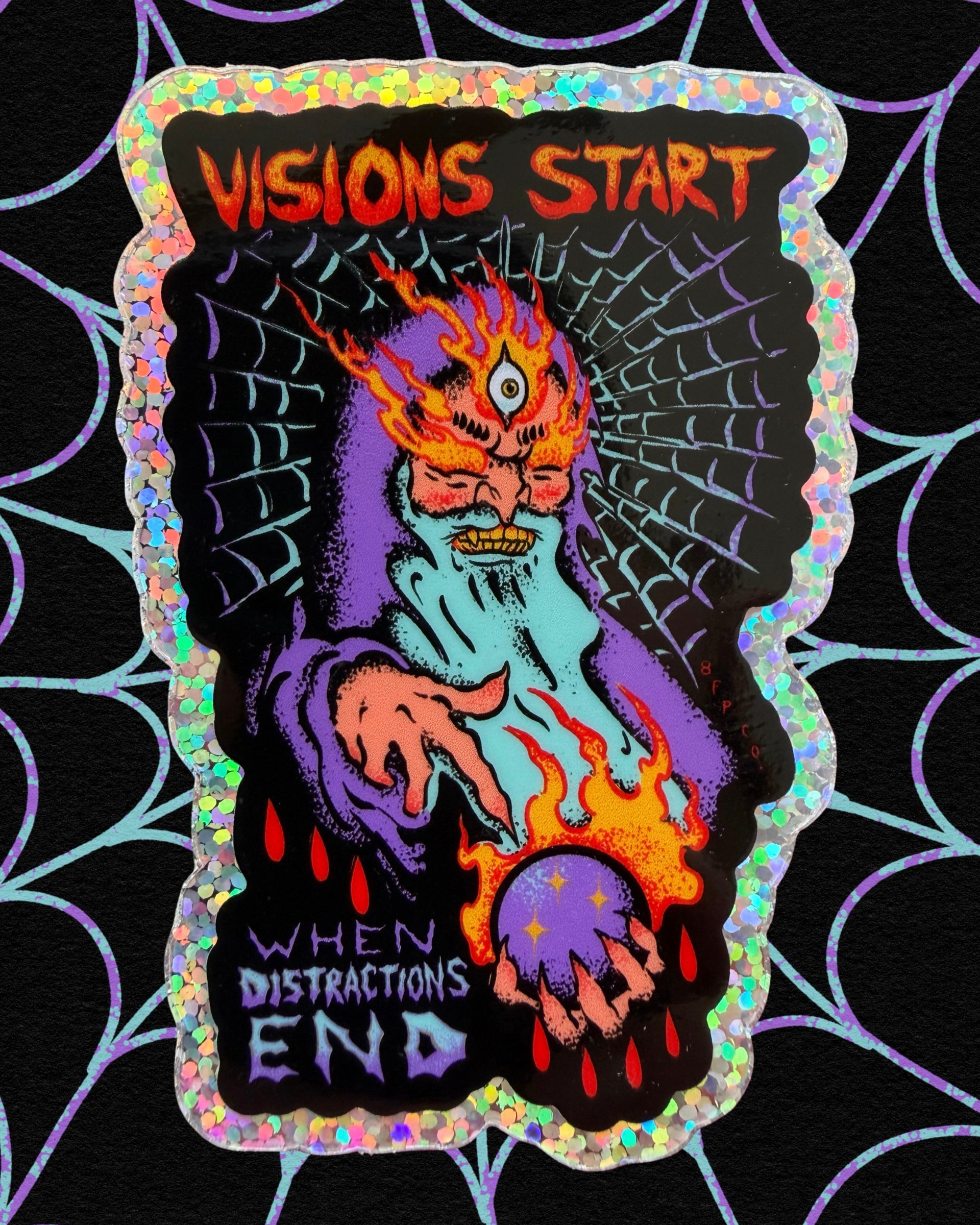 Visions Start Sticker