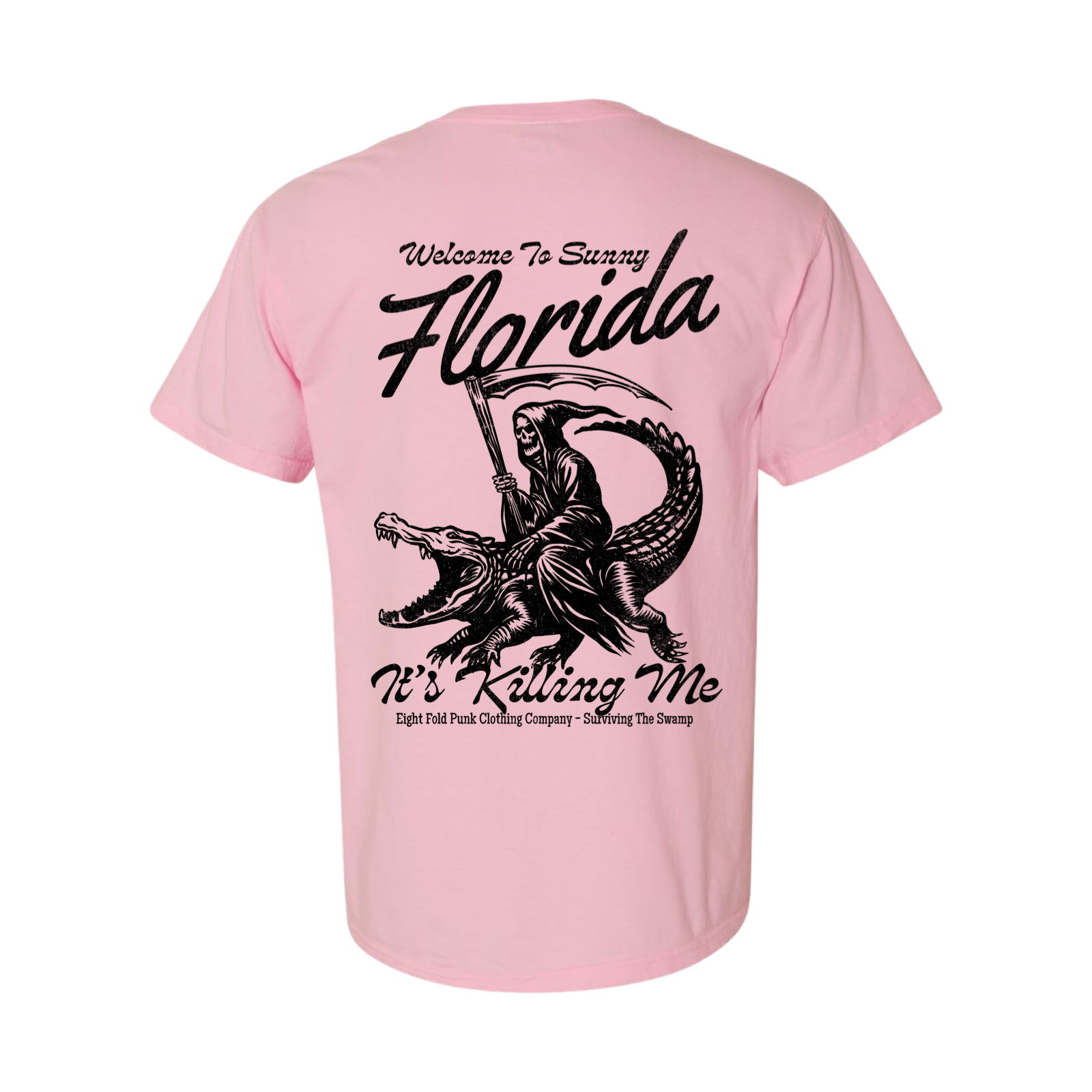 Florida Is Killing Me Tee (Pink Variant)